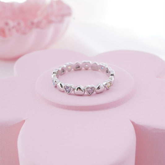Color love ring丨925 silver