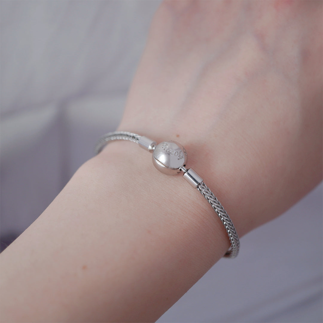 Forever base beaded bracelet丨925 silver