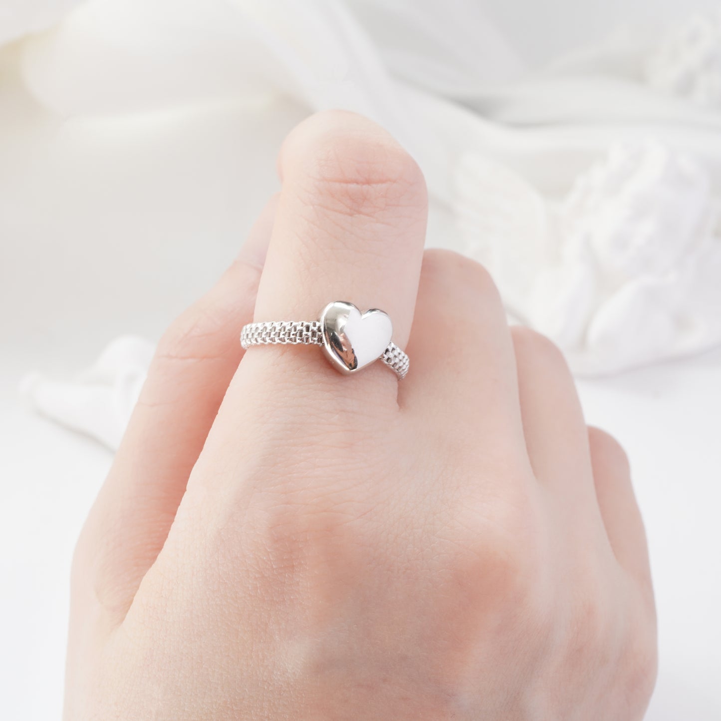 Chain love ring丨925 silver