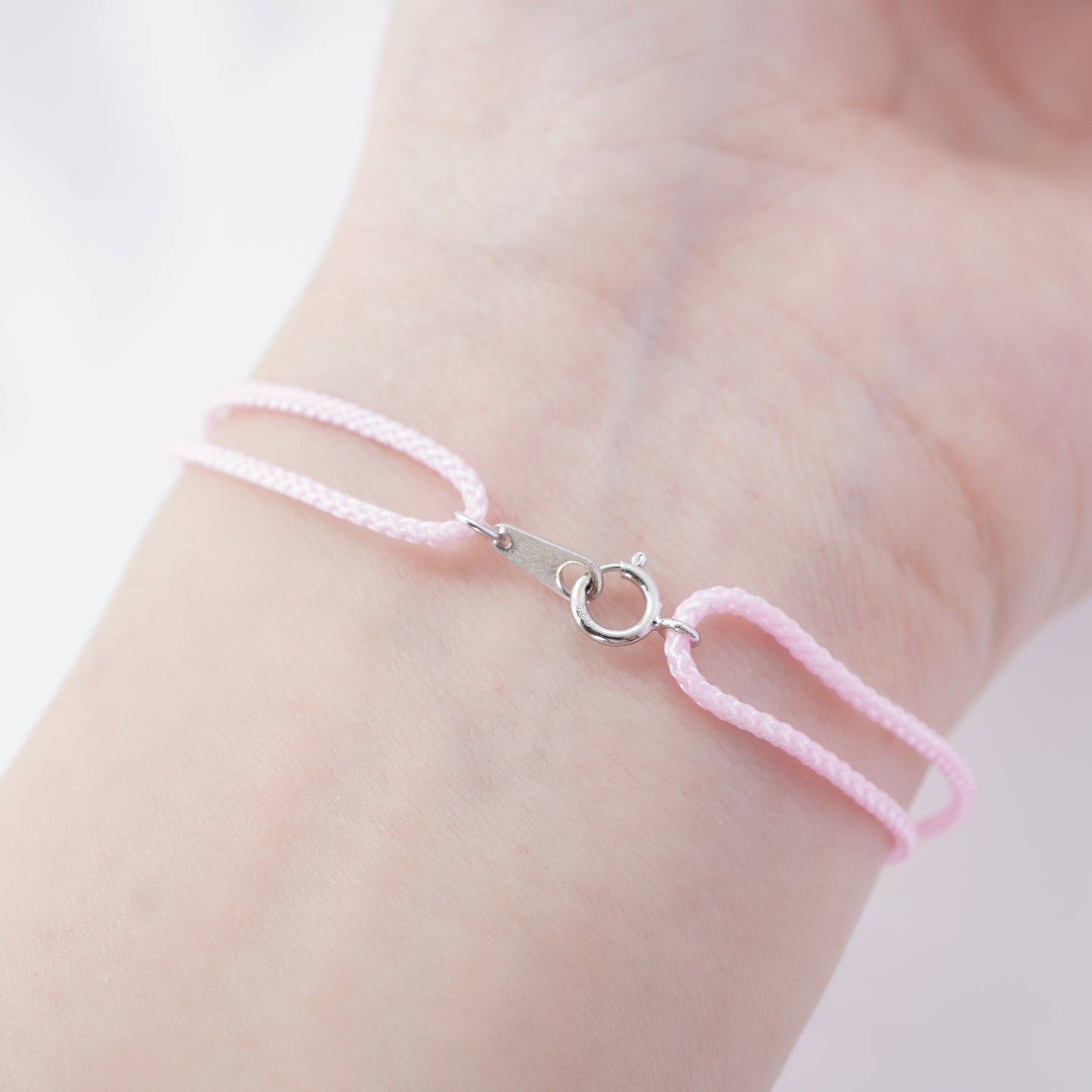 Butterfly pink bracelet丨925 silver