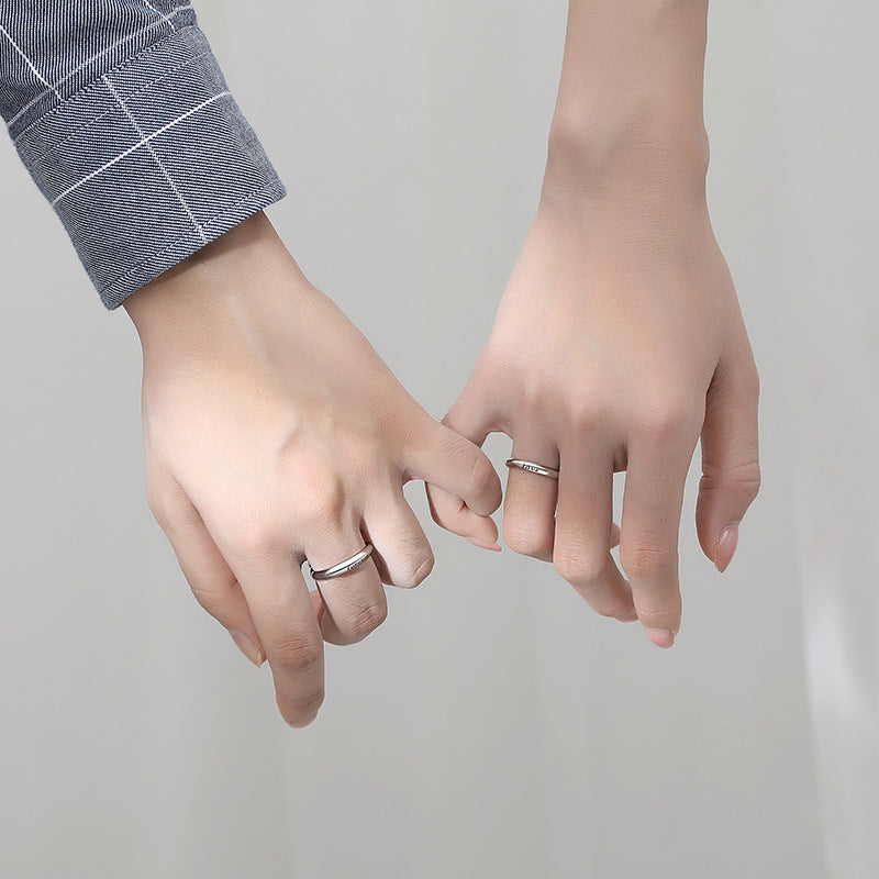 Eternal Love Forever Love Couple Ring 925 Silver